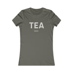 Load image into Gallery viewer, TEA (shirt): Busty Tee - Tea Strut