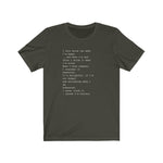 Load image into Gallery viewer, I only drink tea when... T- Shirt - Tea Strut