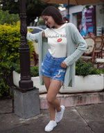 Load image into Gallery viewer, Matcha BAE - Busty Tee - Tea Strut