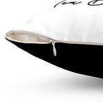 Load image into Gallery viewer, Tea Drunk White Faux Suede Pillow - Tea Strut