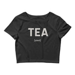 Load image into Gallery viewer, TEA shirt Crop Top - Tea Strut