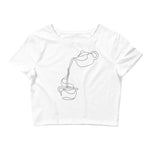 Load image into Gallery viewer, Perfect Pour - Crop Top - Tea Strut