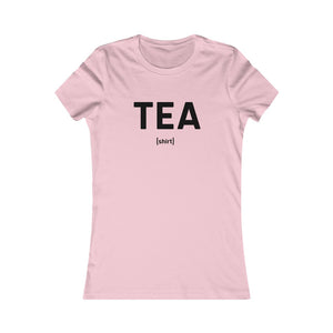 TEA (shirt): Busty Tee - Tea Strut