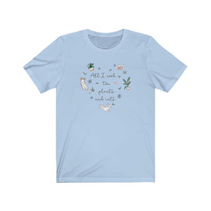 Tea, Plants, & Cats T-Shirt - Tea Strut