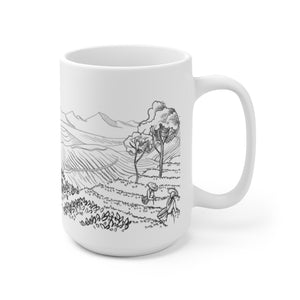 Tea Fields Mug 15oz - Tea Strut